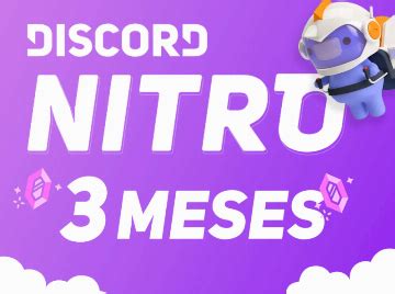 Discord Nitro 3 MESES